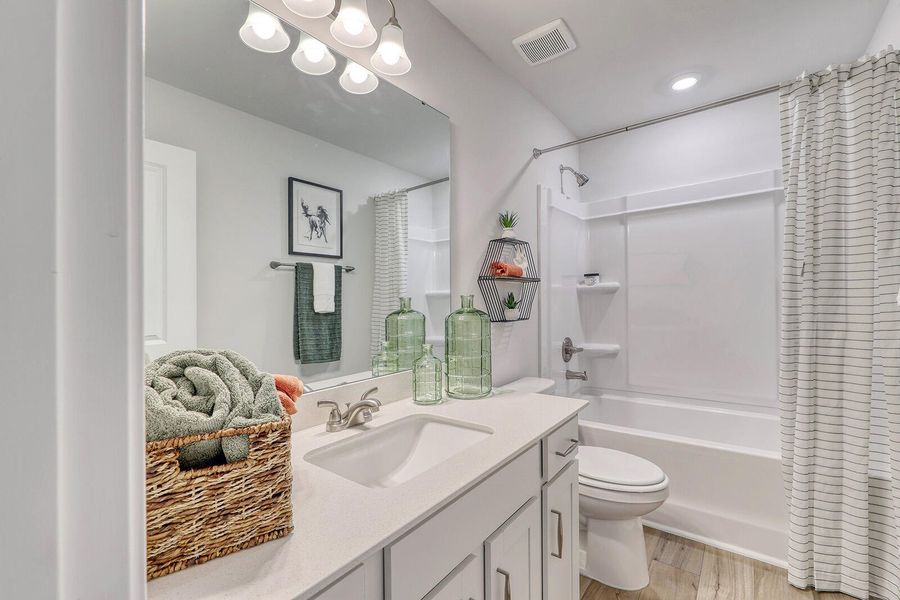 Furnished interior view inside a new home in , Summerville (Image 17).