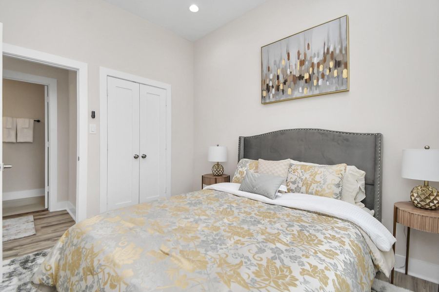 Furnished interior view inside a new home in , Houston (Image 27). Furnished interior view inside a new home in , Houston (Image 27).