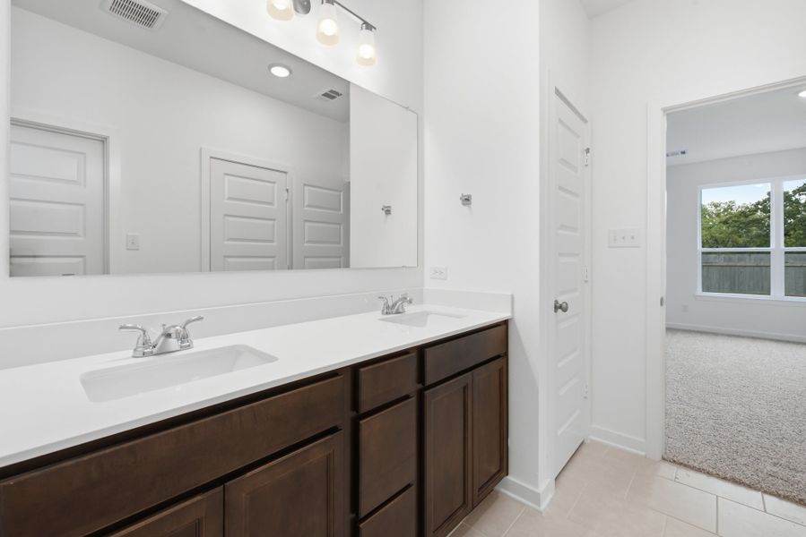 Furnished interior view inside a new home in The Reserve at Foxwood, Bryan (Image 5).