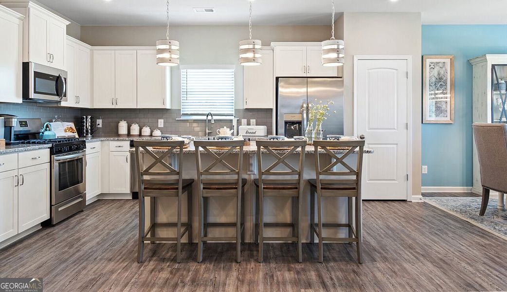 Furnished interior view inside a new home in Avalon, Perry (Image 11).