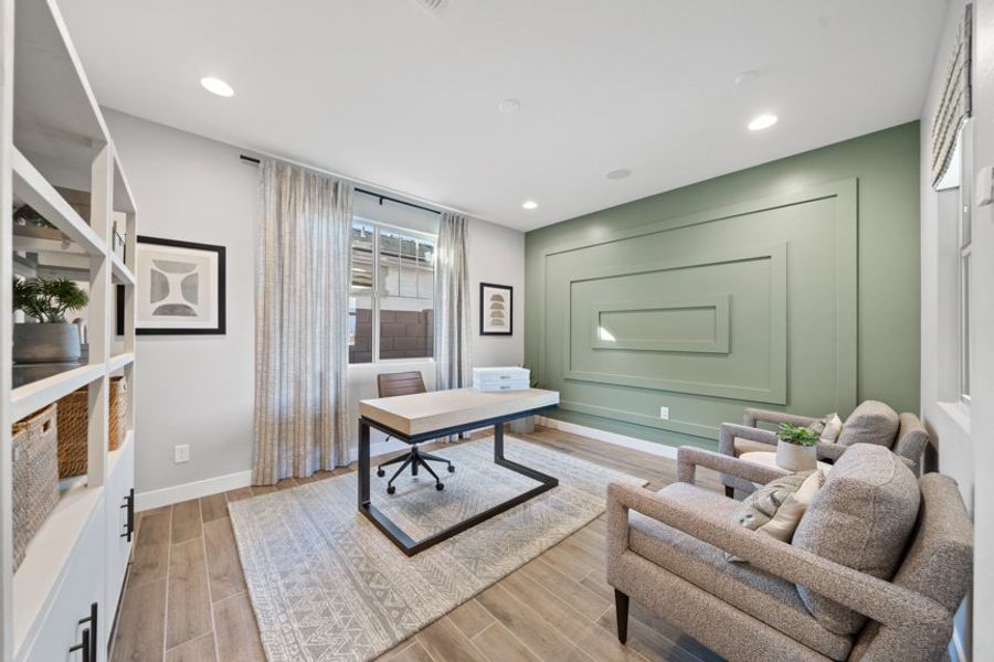 Furnished interior view inside a new home in Parkside, Avondale (Image 13).