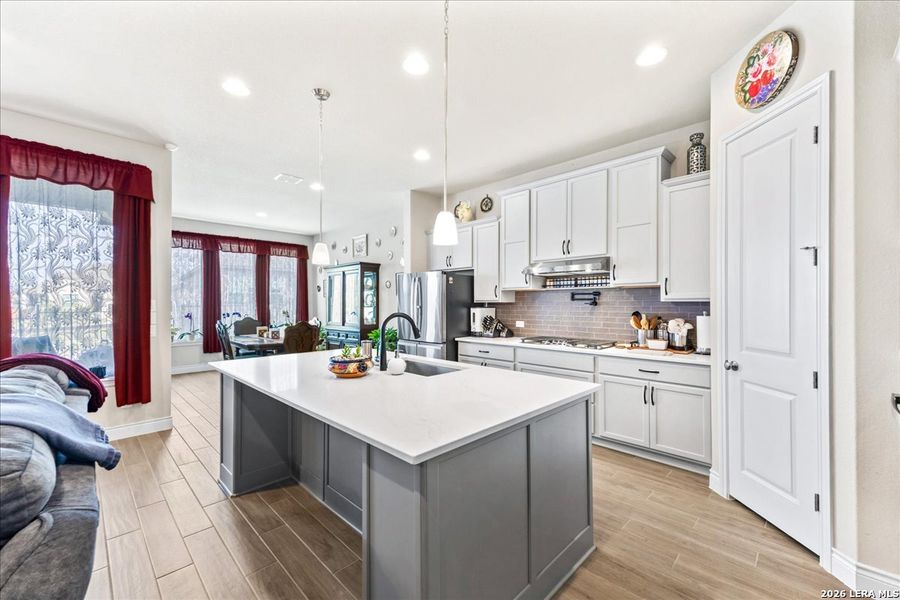 Furnished interior view inside a new home in , Bulverde (Image 31).