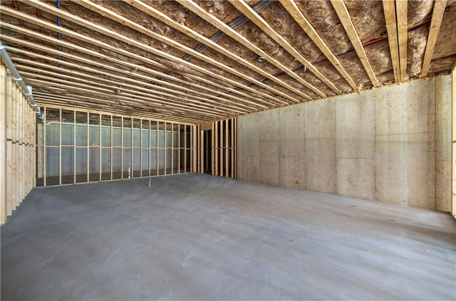 In-progress construction of a new home in , Canton, GA (Image 34).