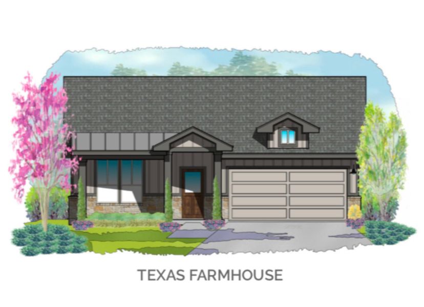 Representative exterior photo of a completed home built from the Addison by Steve Klein Custom Builder in TerraVista, Victoria, TX (Image 6). Representative exterior photo of a completed home built from the Addison by Steve Klein Custom Builder in TerraVista, Victoria, TX (Image 6).