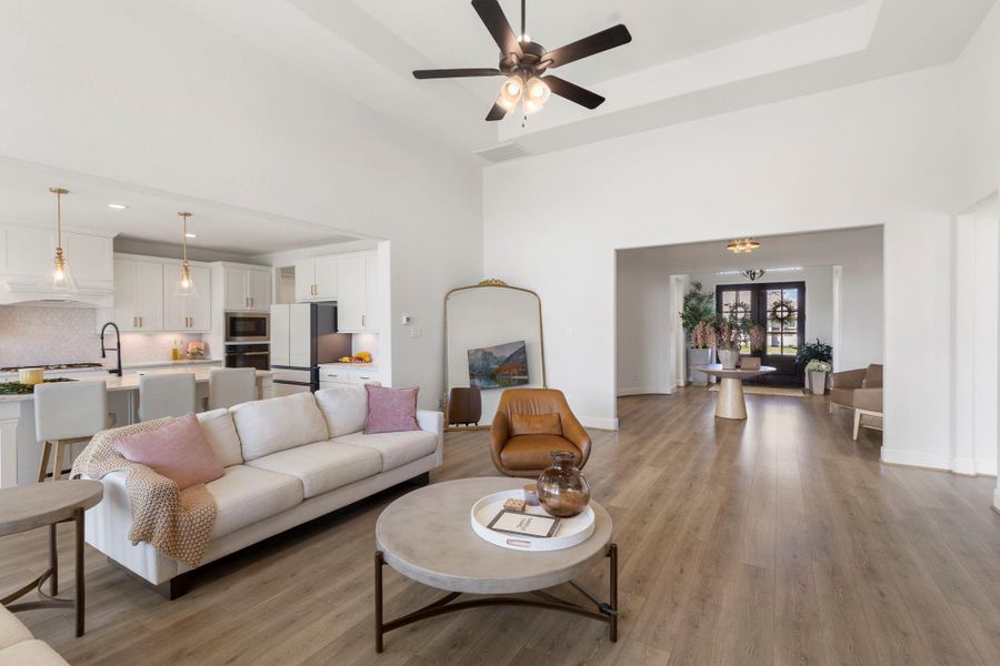 Furnished interior view inside a new home in Mostyn Manor Reserve, Magnolia (Image 8).