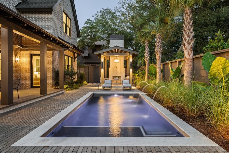Exterior details and patio area of a home in , Mount Pleasant (Image 39).