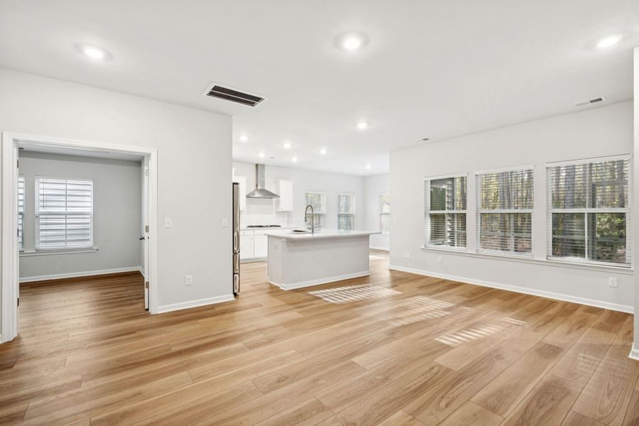 Spacious, unfurnished interior of a new home in Saint John's Lake: Arbor Collection, Johns Island (Image 21).