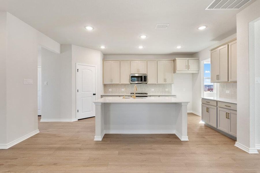 Furnished interior view inside a new home in Lariat, Liberty Hill (Image 13).