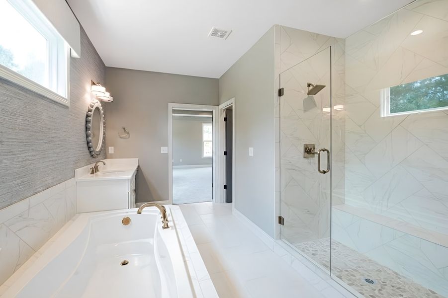 Furnished interior view inside a new home in Woodberry, Canton (Image 8).