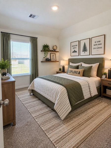 Furnished interior view inside a new home in , Dayton (Image 6).