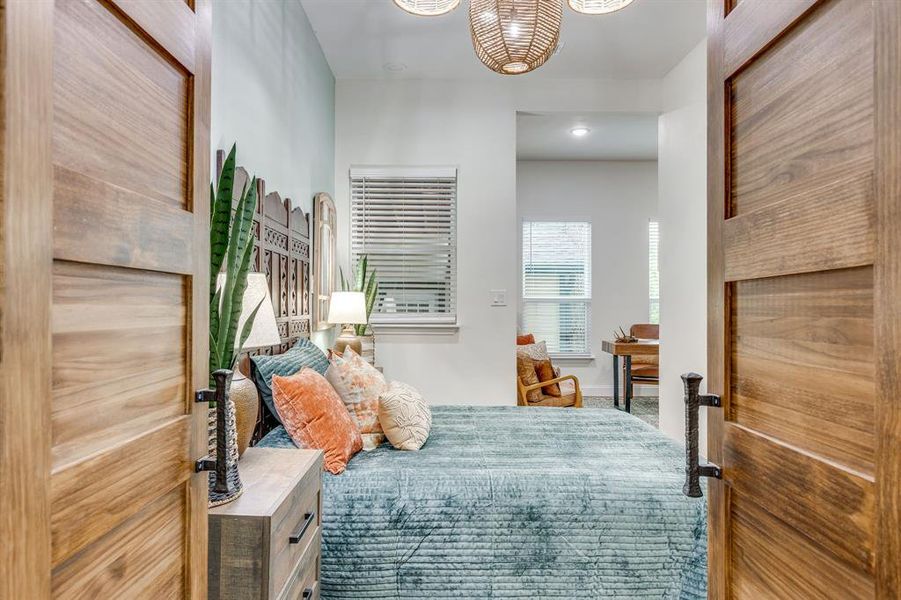 Furnished interior view inside a new home in , Weatherford (Image 27).