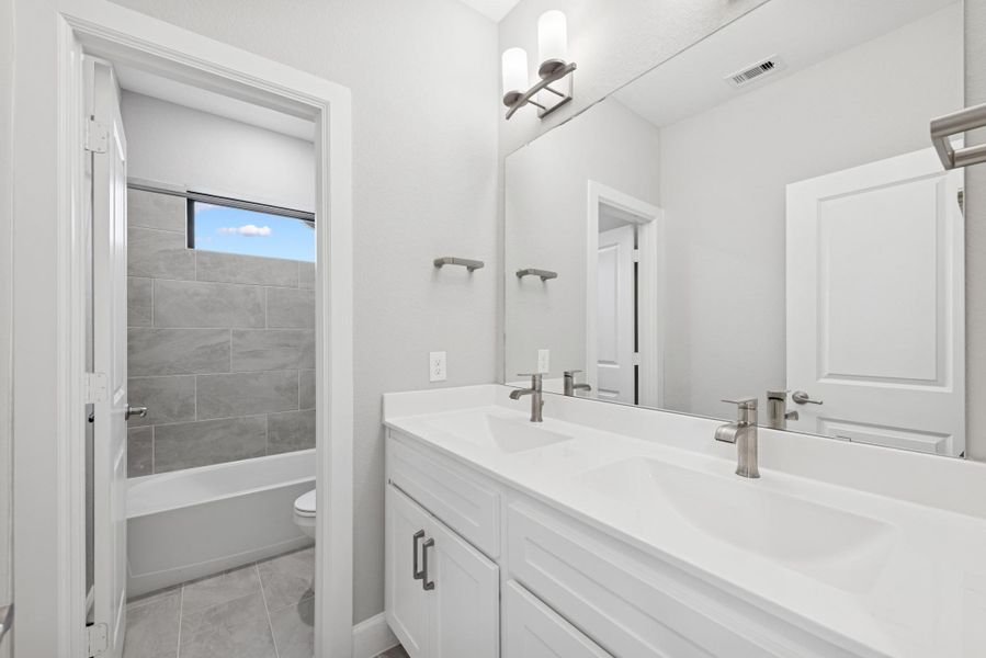 Furnished interior view inside a new home in Kresston, Magnolia (Image 5).