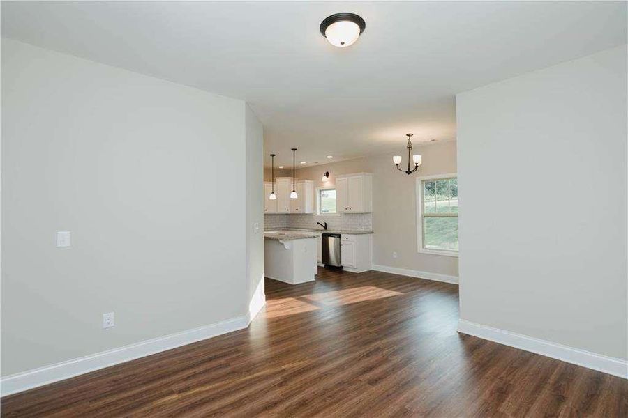 Spacious, unfurnished interior of a new home in , Douglasville (Image 15). Spacious, unfurnished interior of a new home in , Douglasville (Image 15).