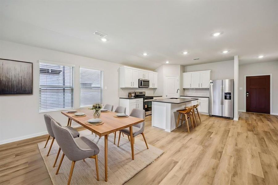 Photo is not of the actual home, but is an inspirational photo of builder’s model home and may depict options, furnishings, and/or decorator features that are not included.