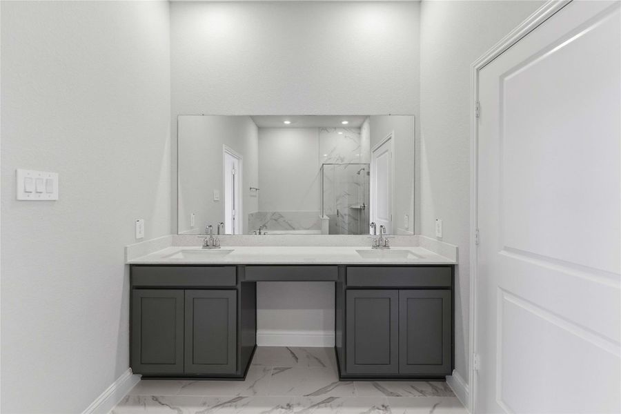 Furnished interior view inside a new home in Elyson, Katy (Image 14). Furnished interior view inside a new home in Elyson, Katy (Image 14).