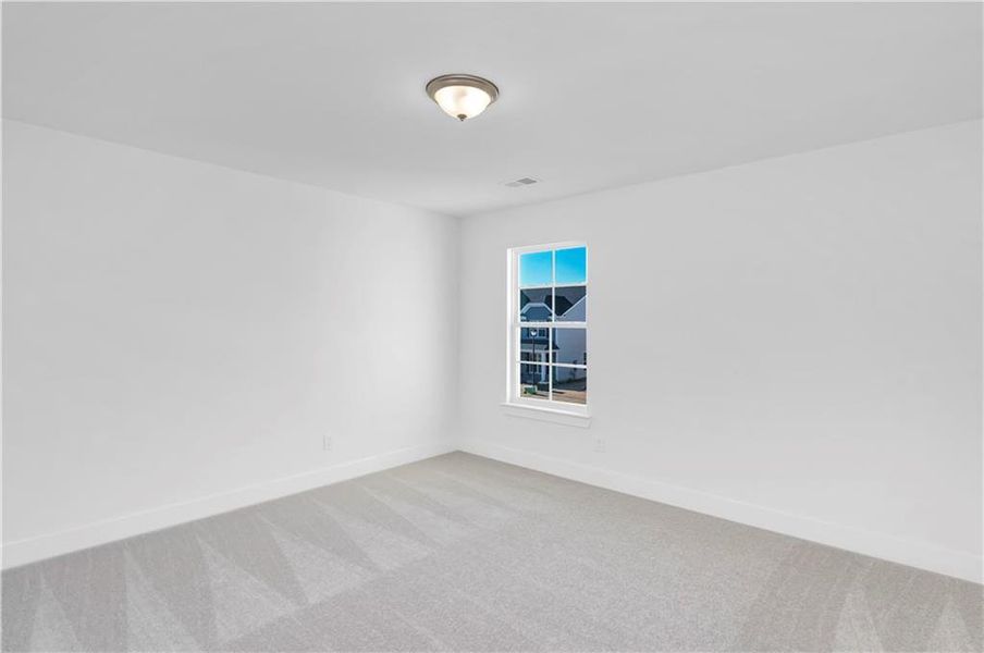 Spacious, unfurnished interior of a new home in Villas at Dawsonville, Dawsonville (Image 29). Spacious, unfurnished interior of a new home in Villas at Dawsonville, Dawsonville (Image 29).
