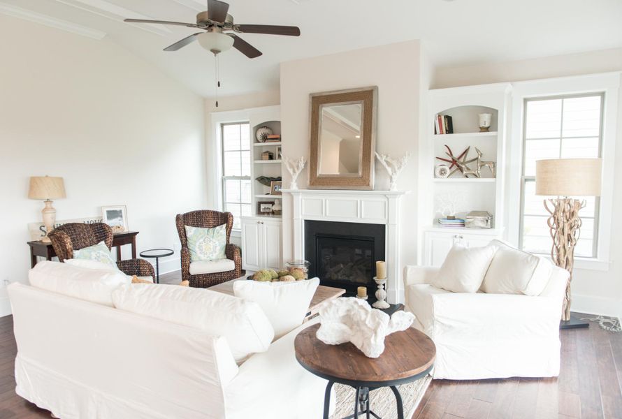 Furnished interior in a model home at Osprey Landing in Southport (Image 16). Furnished interior in a model home at Osprey Landing in Southport (Image 16).