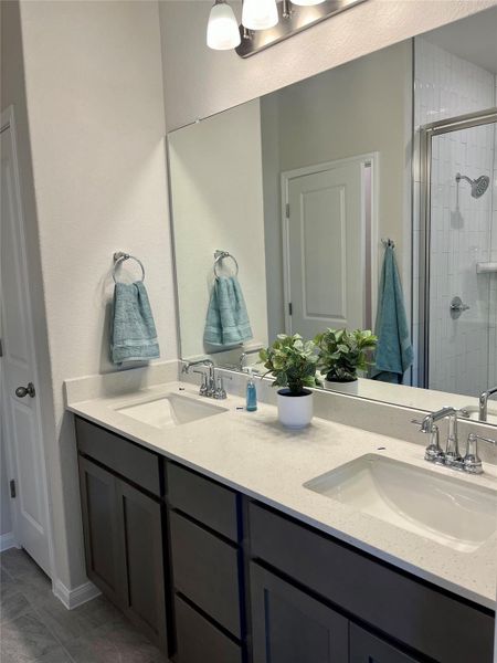 Furnished interior view inside a new home in Anthem Cottages, Kyle (Image 3).