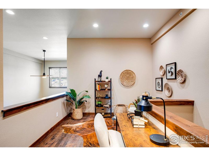 Natural light flows throughout the townhome