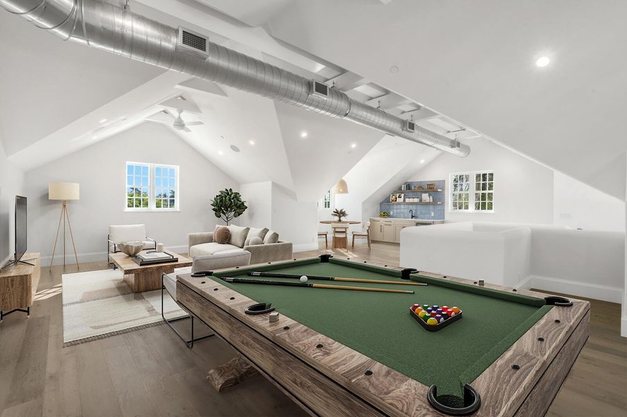 Furnished interior view inside a new home in , Delray Beach (Image 11). Furnished interior view inside a new home in , Delray Beach (Image 11).