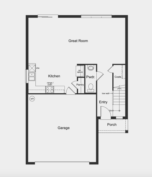 2D floor plan layout for the Plan 1908 by KB Home in The Preserve at Legends Pointe I, Hudson, FL (Image 9). 2D floor plan layout for the Plan 1908 by KB Home in The Preserve at Legends Pointe I, Hudson, FL (Image 9).