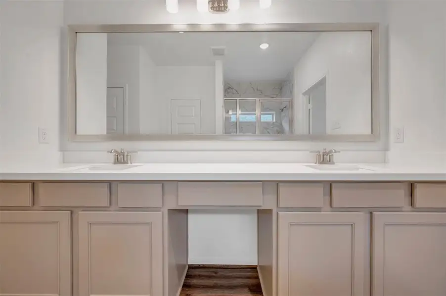 Serene owner's bath