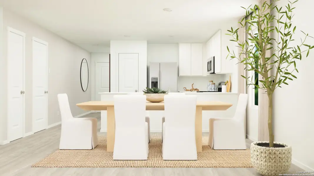 Furnished interior view inside a new home in Kayden Springs, Marion (Image 9).