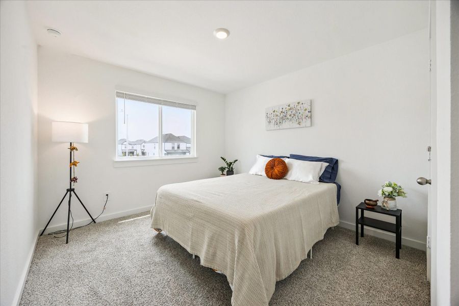 Furnished interior view inside a new home in City Gate North, Houston (Image 13).