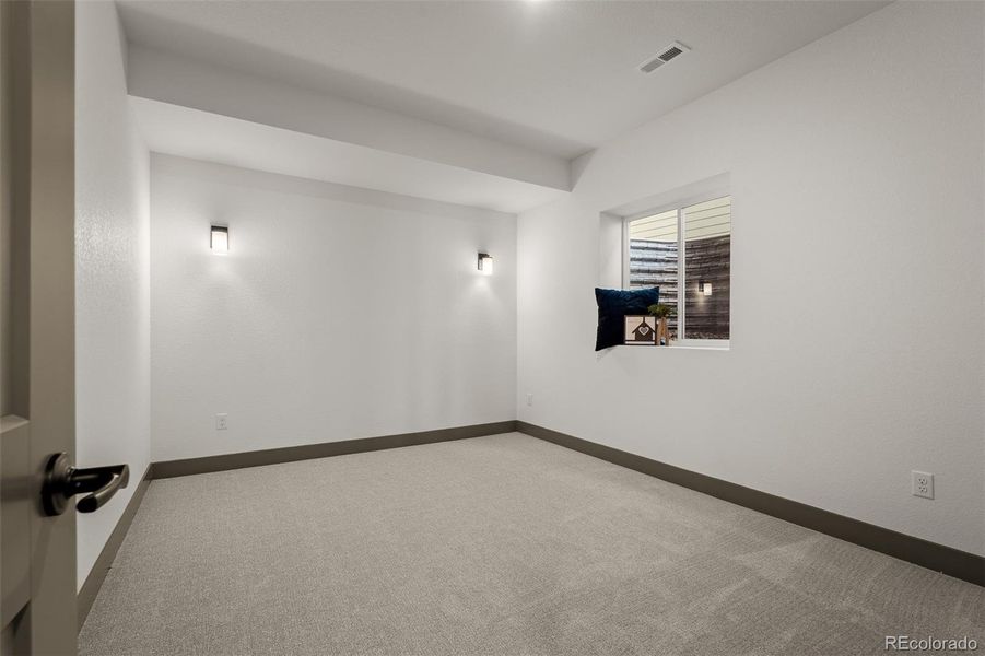 Spacious, unfurnished interior of a new home in Revel Crossing at Wolf Ranch - The Panorama Collection, Colorado Springs (Image 36).