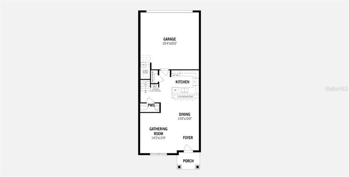 Catalina Floorplan - First Floor