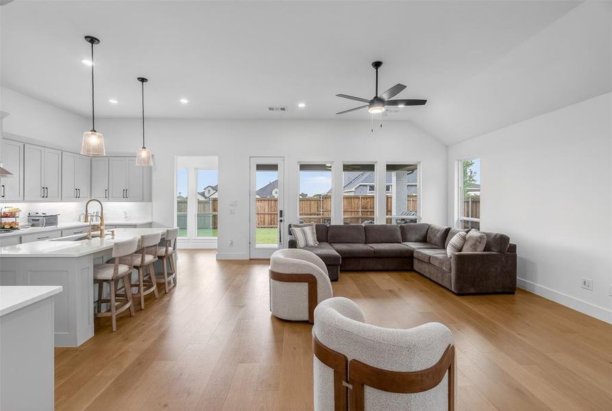 Furnished interior view inside a new home in Ten Mile Creek, Celina (Image 27).