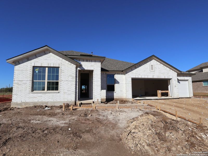 In-progress construction of a new home in Preserve at Annabelle Ranch, San Antonio, TX (Image 17).