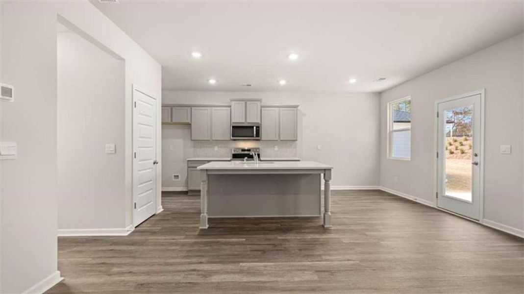 Furnished interior view inside a new home in , Winder (Image 7). Furnished interior view inside a new home in , Winder (Image 7).