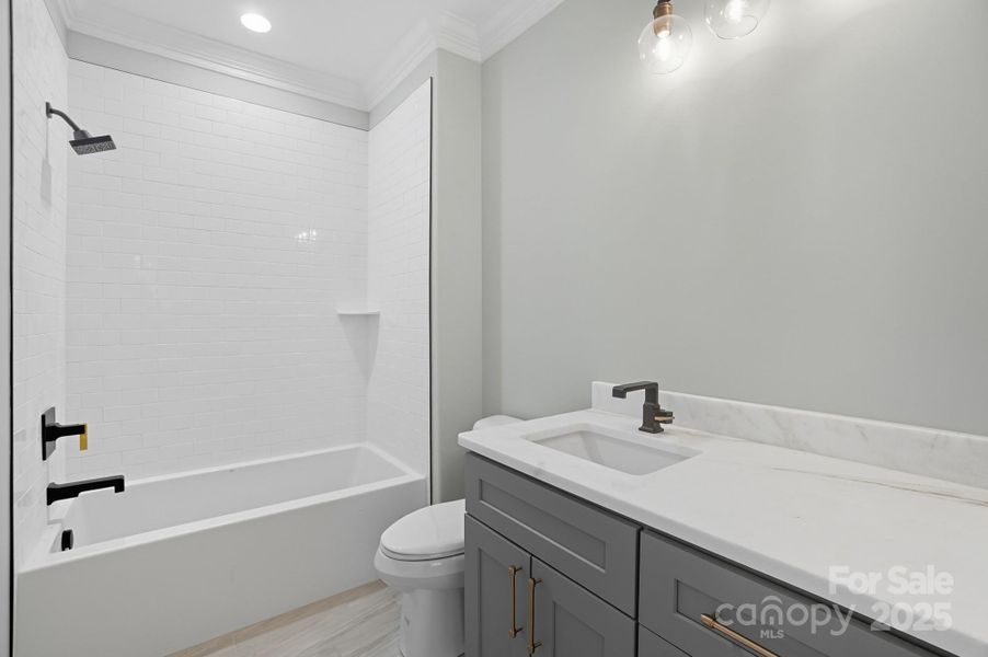 Furnished interior view inside a new home in , York (Image 10).