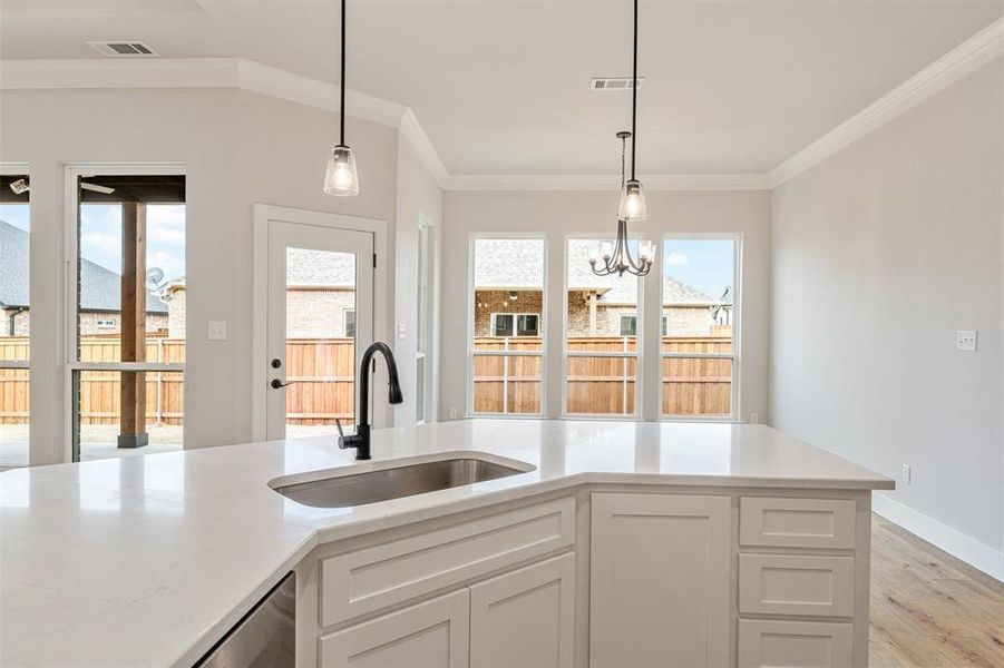 Furnished interior view inside a new home in , Mabank (Image 13).