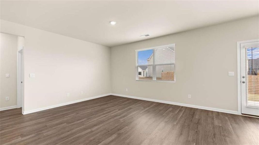 Spacious, unfurnished interior of a new home in The Preserve at Agricultural Village, Perry (Image 13).