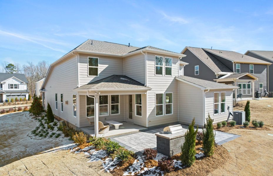 Representative exterior details of a home built from the Mystique by Pulte Homes in Forest Creek, Waxhaw (Image 53).