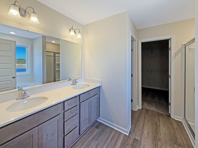 Furnished interior view inside a new home in The Village at Sassafras, Allenhurst (Image 8).