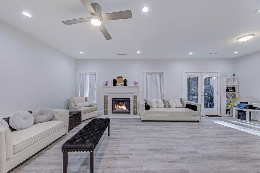 Furnished interior view inside a new home in , Douglasville (Image 8).