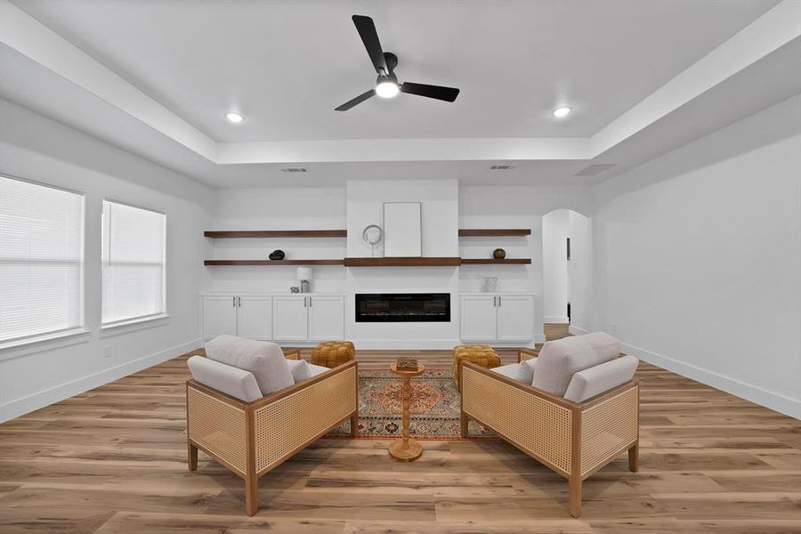 Furnished interior view inside a new home in , Fort Worth (Image 14). Furnished interior view inside a new home in , Fort Worth (Image 14).