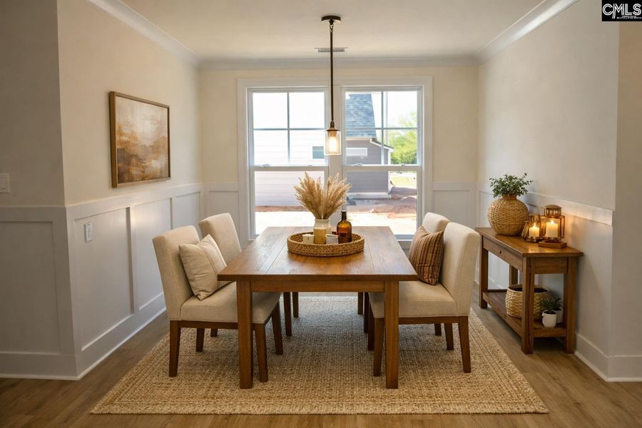 Furnished interior view inside a new home in Bickley Station, Irmo (Image 9).