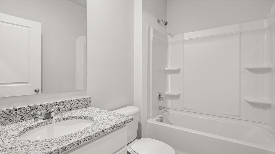 Furnished interior view inside a new home in The Abbey at Trolley Run Station, Aiken (Image 11).