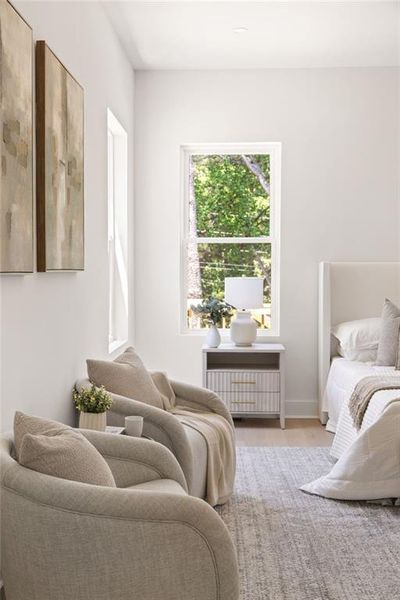 Furnished interior view inside a new home in , Powder Springs (Image 40).