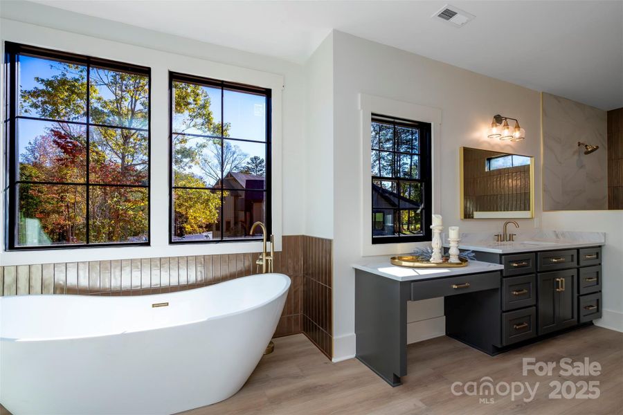 Primary soaking tub Primary soaking tub