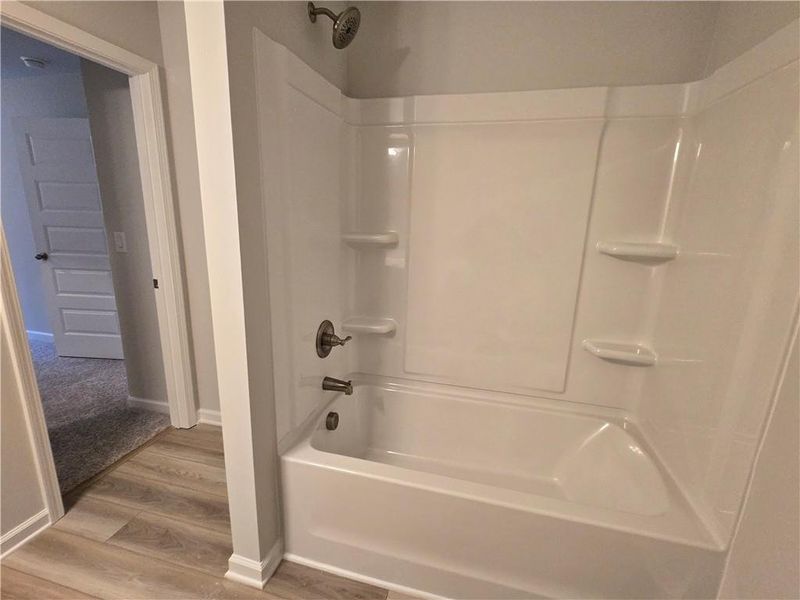 Furnished interior view inside a new home in Enclave at Logan Point, Loganville (Image 8).