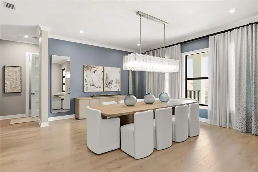 Furnished interior view inside a new home in , Belleair Beach (Image 21).