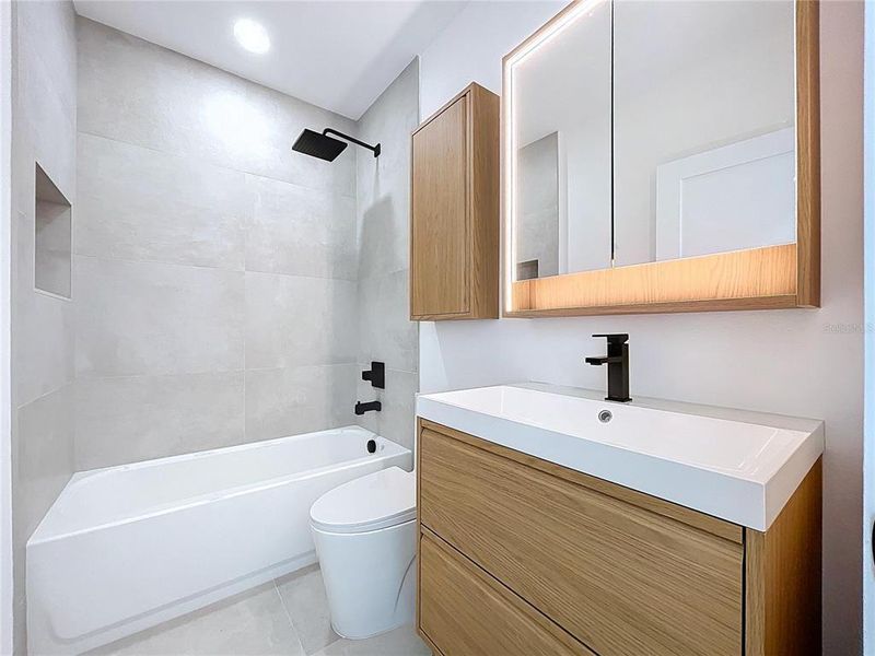 Furnished interior view inside a new home in , St. Petersburg (Image 7).