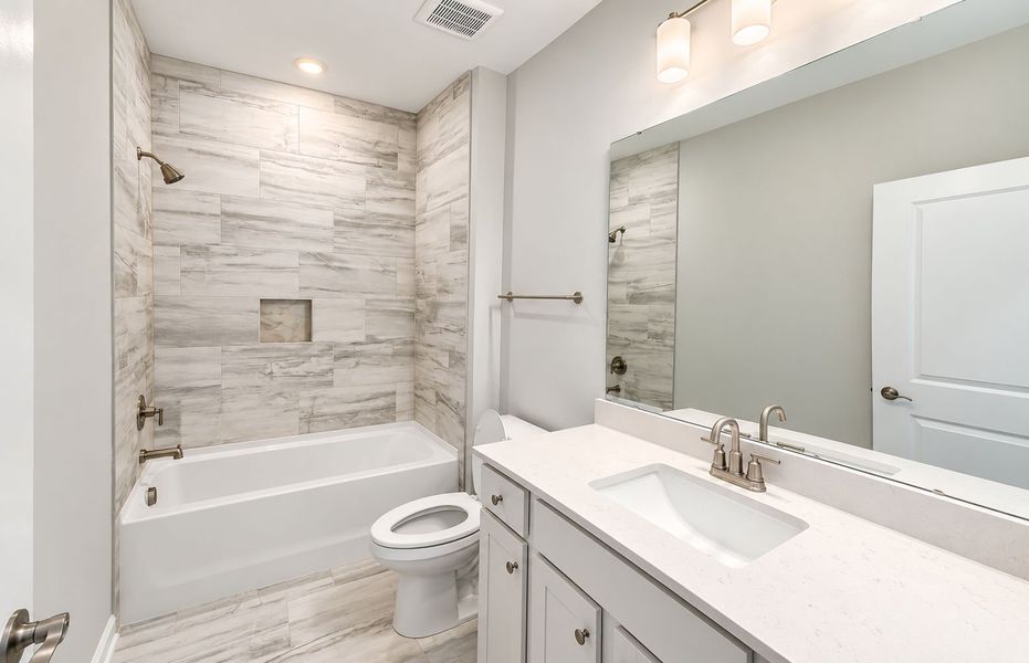 Furnished interior view inside a new home in Del Webb Wilmington at Mallory Creek, Leland (Image 6).