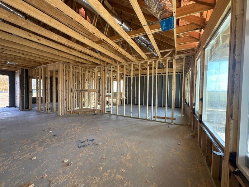 In-progress construction of a new home in Terra Escalante, Blue Ridge, TX (Image 10). In-progress construction of a new home in Terra Escalante, Blue Ridge, TX (Image 10).