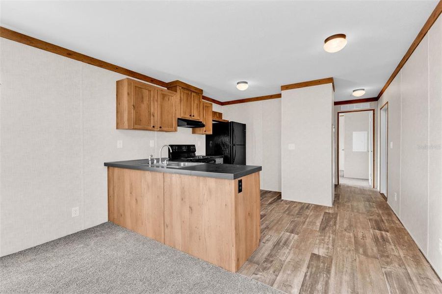 Furnished interior view inside a new home in , Port Charlotte (Image 4). Furnished interior view inside a new home in , Port Charlotte (Image 4).